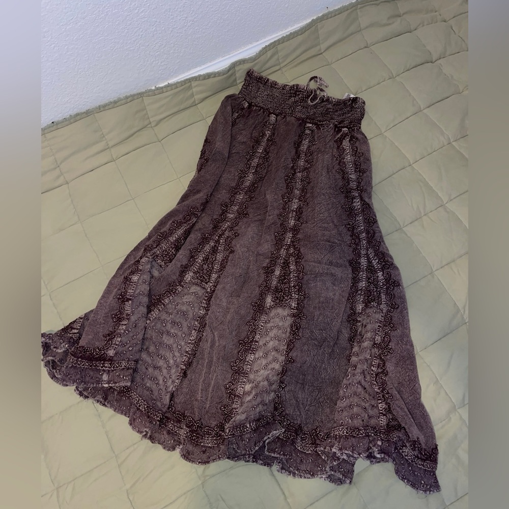 Boho beach skirt. Size small. Great condition.